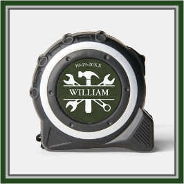 Set mit dem Namen des Leather Texturelektronics gr Maßband