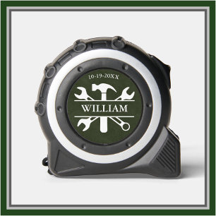 Set mit dem Namen des Leather Texturelektronics gr Maßband