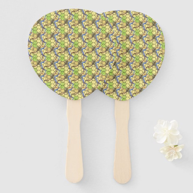 Set of Fans Fächer (Vorne und Hinten)