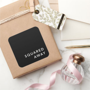 Set Quadratischer Aufkleber