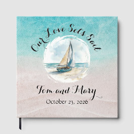 Set Sail Guest Book Gästebuch