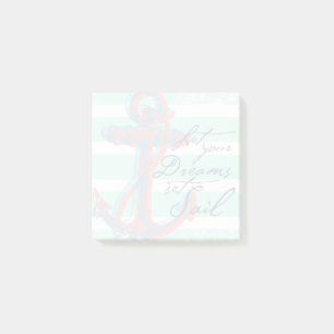 Set-Sail Lass Post-it Klebezettel