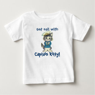Set Sail mit Captain Kitty Baby T-shirt