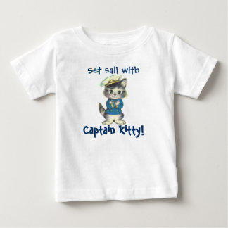 Set Sail mit Captain Kitty Baby T-shirt
