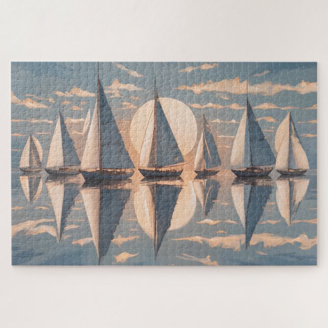 Set Sail Puzzle (Horizontal)