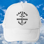 Set Segel mit Personalisiertem Stil - Hauptmann Truckerkappe<br><div class="desc">Treten Sie mit unserem Captain Trucker Hat in den Ruhm Ihres Lebens ein und genießen Sie ein faszinierendes Ankerdesign und Ihren individuelle Name in elegantem Schriftart. Der Wasseranker symbolisiert Kraft und Stabilität und inspiriere Ihren Weg zu Ihren Wünschen. Egal ob Sie neue Gewässer entwerfen oder sich in der Vertrautheit des...</div>