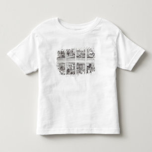 Set Spielkarteschilderung Satirical Kleinkind T-shirt