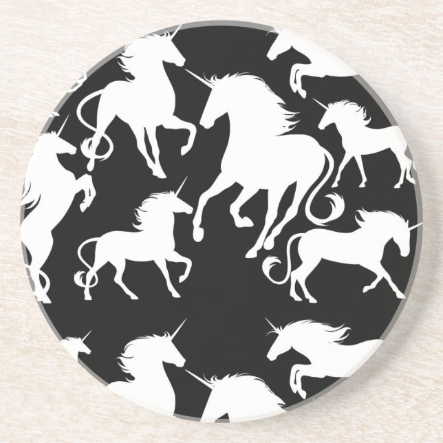 Set Unicorns Getränkeuntersetzer (Vorne)