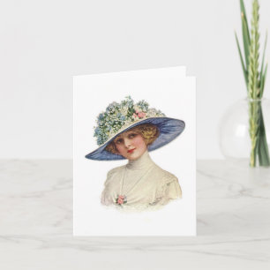 Set Vintage Modewaren Notecard (5) Karte