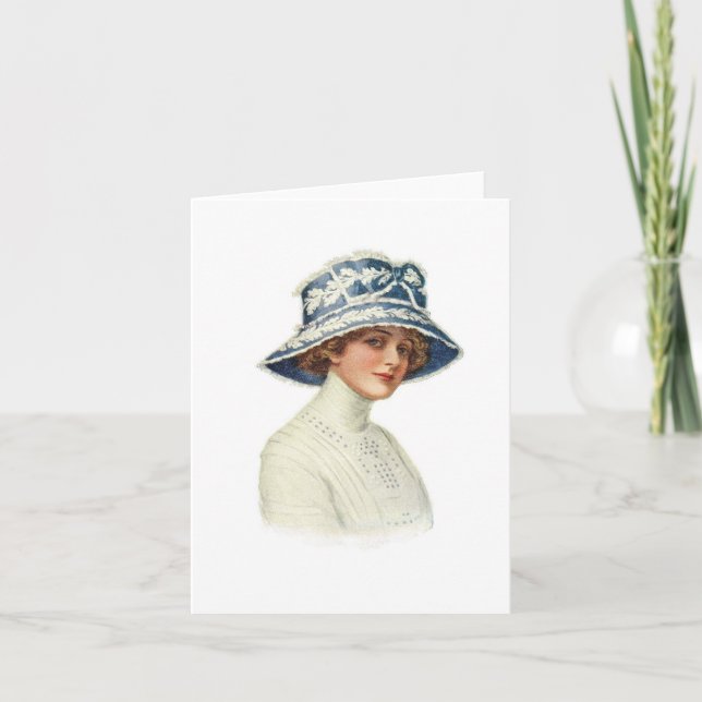 Set Vintage Modewaren Notecard (7) Karte (Vorderseite)
