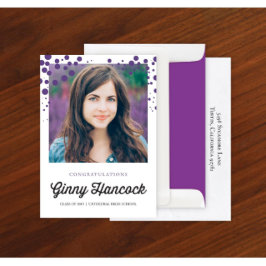 Set von 24 Ankündigungen zur Abstufung farbiger Bl