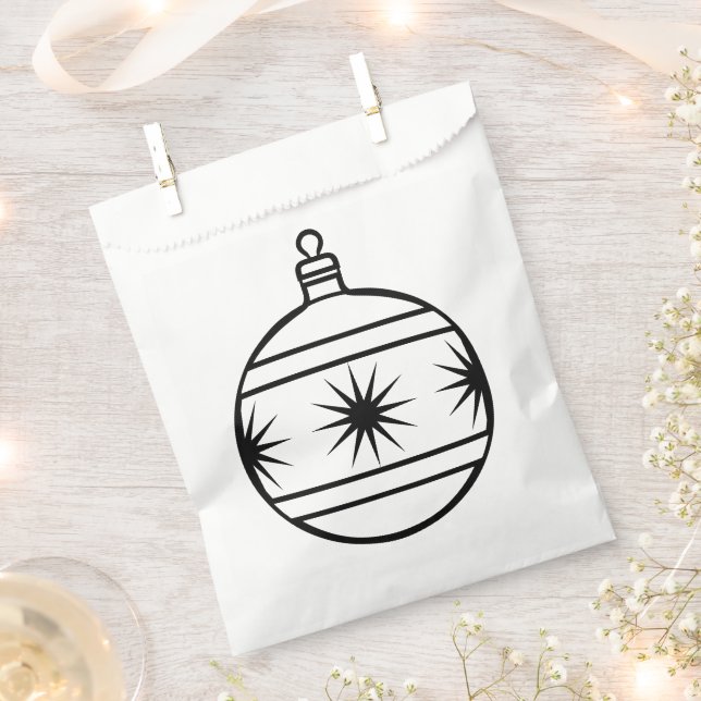 Set von 50 Weihnachtsbaumen Geschenktütchen (Ausgeschnitten)