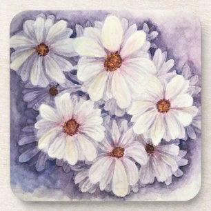 Set von 6 Cork Back Untersetzer Lavender African D