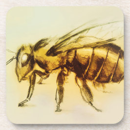 Set von 6 Gelben Untersetzer Set