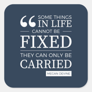 Set von 6 "kann nicht fixiert werden" Aufkleber in