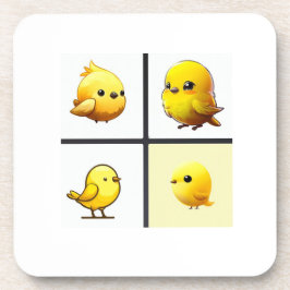 Set von 6 langlebigen Untersetzer entwerfen einen