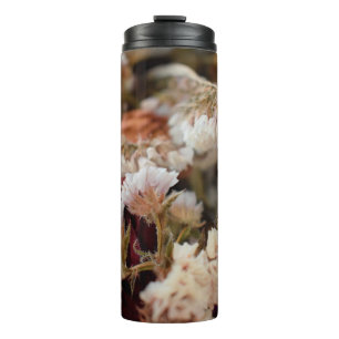 Set von Blume, Grußkarte abstrakt, Jubiläum Thermosbecher