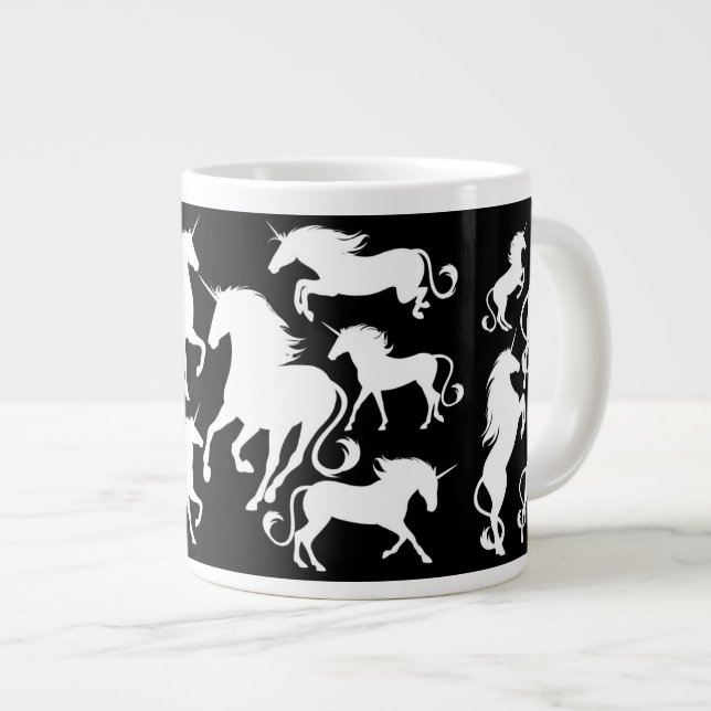 Set von Einhorn Jumbo-Tasse (Vorderseite Rechts)
