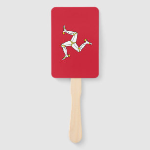 Set von Handfächern mit Isle of Man-Flagge, Verein Fächer