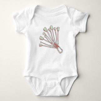 Set von Kletterdrähten Baby Strampler