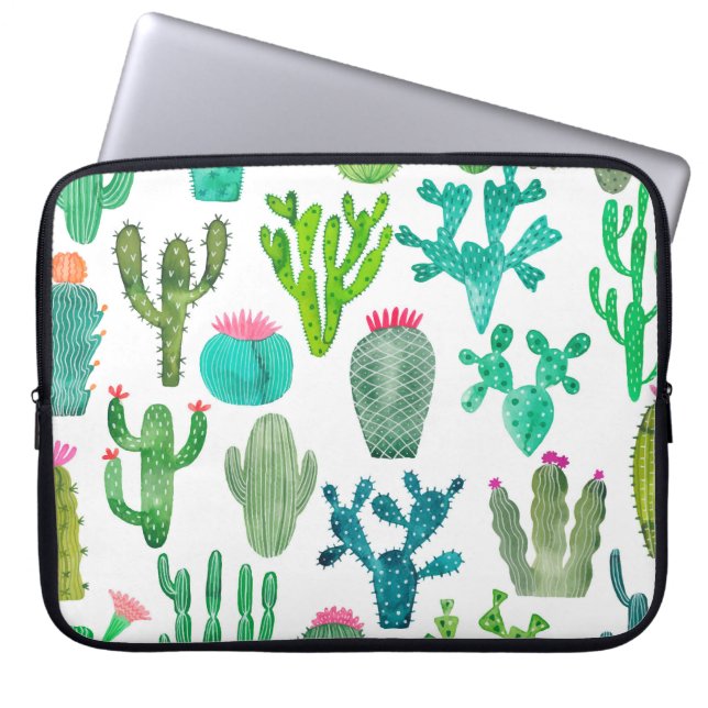 Set Wasserfarben: Kunstsammlung Laptopschutzhülle (Vorderseite)