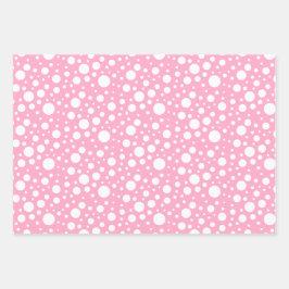 Set zum Wrapping von Papierblättern Geschenkpapier Set