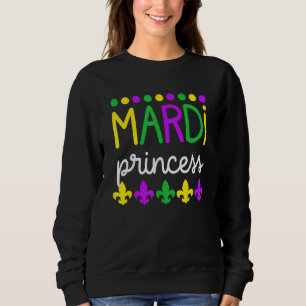 Set zur Familienmatte für kleine Mädchen Mardi Sweatshirt