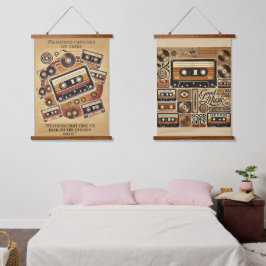 Set zweier Wandteppiche