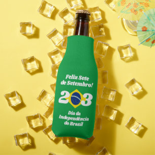 Sete de Setembro Unabhängigkeitstag Brasilien Flag Flaschenkühler