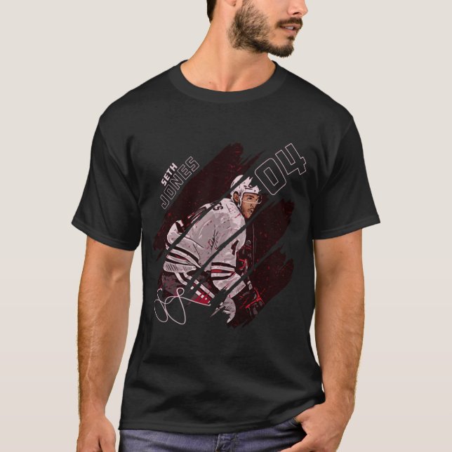 Seth Jones Stripes T - Shirt (Vorderseite)