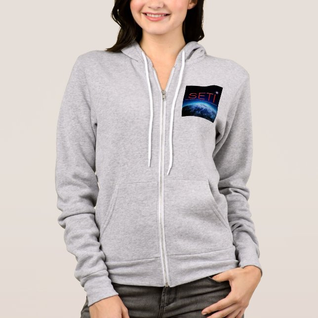 SETI-Die Suche nach außerirdischer Intelligenz Hoodie (Vorderseite)