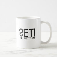 SETI Logo-Tasse mit Drake-Gleichung
