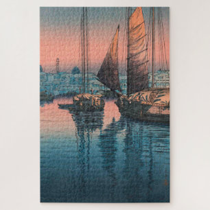 Seto Inland Sea at Tomonotsu by Tsuchiya Koitsu Puzzle