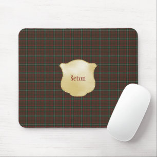 Seton Hunting Modern Original Scottish Tartan Mousepad