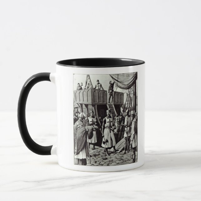 Sets Richard I segeln für das heilige Land, 1939 Tasse (Links)