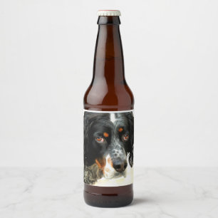 Setter Brew Bierflaschenetikett