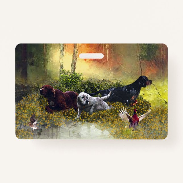 Setter-Familie Ausweis (Vorderseite)