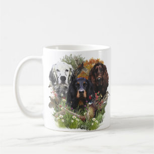 Setter-Familie Kaffeetasse
