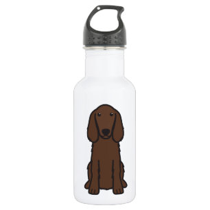 Setter-HundeCartoon Trinkflasche