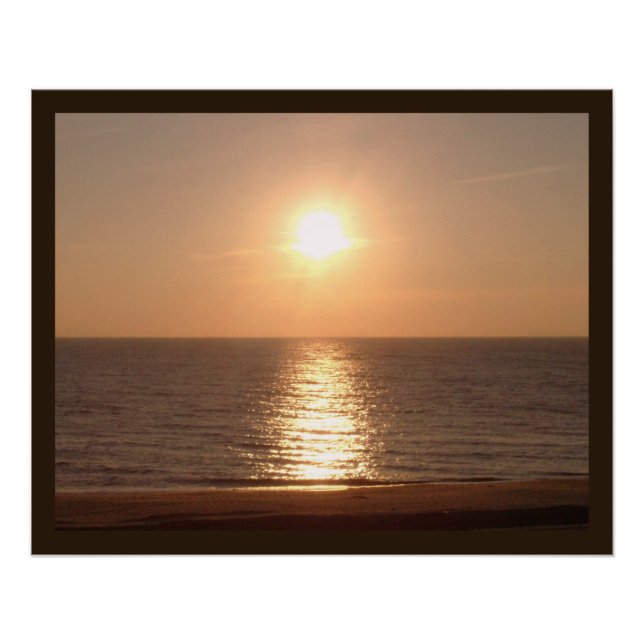 Setting Sun Poster (Vorderseite)