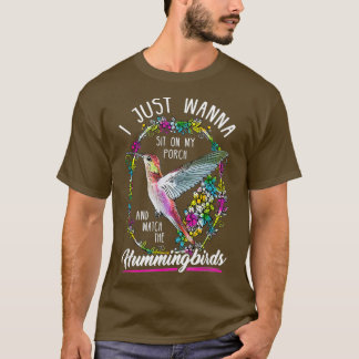 Setz dich auf meine Veranda und schau dir das T-Sh T-Shirt