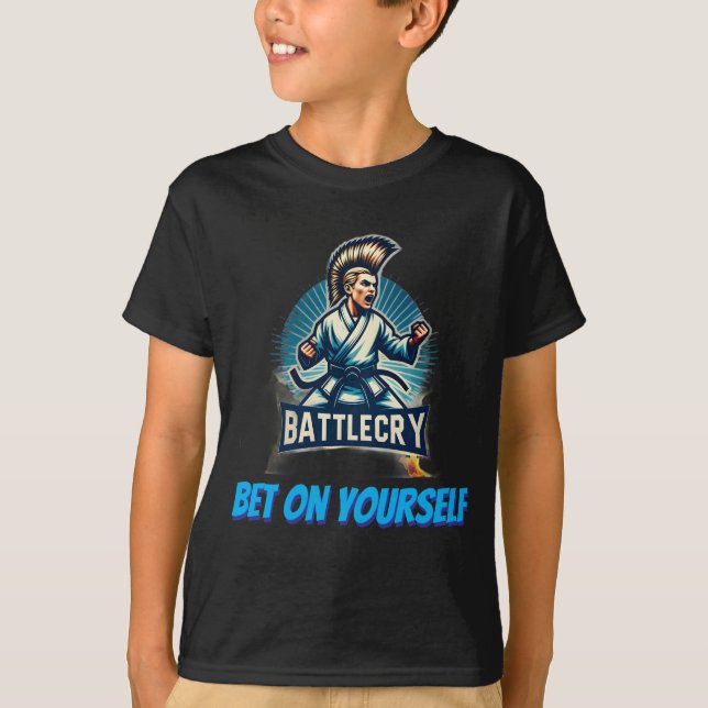 Setze auf dich selbst Jugend T-Shirt (Vorderseite)