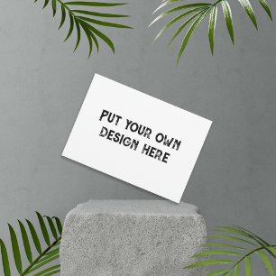 Setze dein eigenes Design Dankeskarte