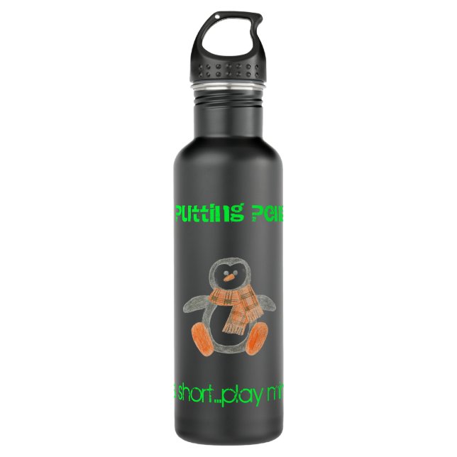 Setzen des Pinguins Trinkflasche (Vorderseite)
