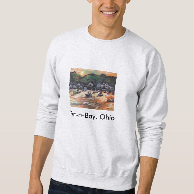 Setzen-n-Bucht, die #3 malt Sweatshirt (Vorderseite)