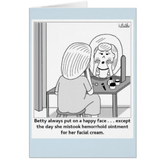 Setzen Sie an ein glückliches Gesicht