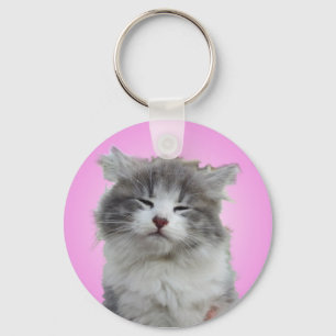 Setzen Sie an ein glückliches Gesicht Schlüsselanhänger