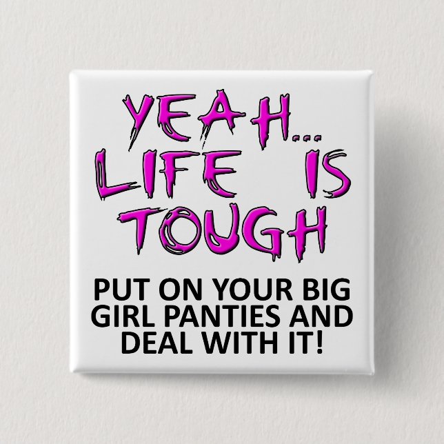 Setzen Sie an Ihr großer Button (Vorderseite)