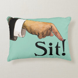 Setzen Sie das Bossy-Akzent-Kissen ab Dekokissen