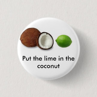 setzen Sie das Limone in die Kokosnuss ein Button
